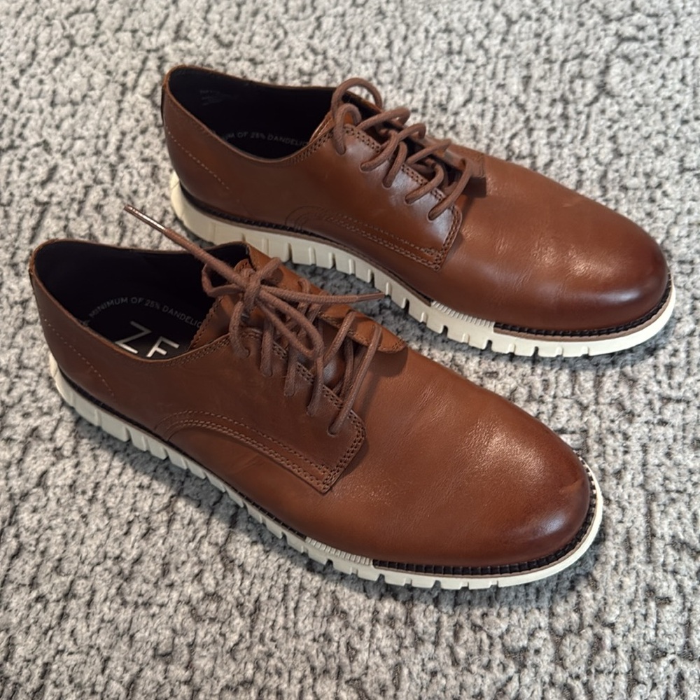 Cole Haan Zerogrand Remastered Plain Toe Oxford Dress Sneakers - Picture 2 of 13
